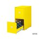 アズワン 耐震薬品庫(スチール製) 450×700×900mm黄 SPG-945Y 1個 3-5346-23（直送品）