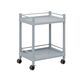 アズワン モバイルストレージカート(ガード枠付) 2段 645×444×830 MSO21E 1個 3-6496-01（直送品）