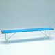 トーアン ベンチ(背なし)ブルー H370×W1800×D477ミリ BCー300ー118 45ー032 1個（直送品）