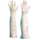 トラスコ中山 ＴＲＵＳＣＯ　使い捨てぴたフィットロング手袋　Ｍ　（１００枚入） TLP-M 1箱（100枚） 787-9636