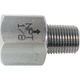 アソー ASOH ステンレス製 変換内外ソケット 外NPT1/8×内PT1/8 NF-8411 1個 795-6843（直送品）