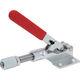 育良精機 育良 横押し型トグルクランプ スチール(31404) ストローク30mm フランジベース 押圧力2.0kN ISK-50A0 1個（直送品）