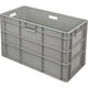 積水テクノ成型 積水 トヨタ規格コンテナ TPー364(底面フラットタイプ) グレー TP364FH 1個 795-9656