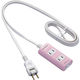 パナソニック Panasonic ザ・タップQ 3コ口 1mコード付 ピンク WHA2413NP 1個 799-5466（直送品）