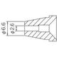 白光 ノズル/2.6mm N60-06 1本(1個) 818-5444（直送品）