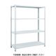 TRUSCO スチールラック SBL型抗菌塗装セミボルトレス軽量棚 W1200XD300XH1500 4段 W色 SBL-5434-W（直送品）