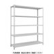 TRUSCO スチールラック SBL型抗菌塗装セミボルトレス軽量棚 W1500XD300XH1800 5段 W色 SBL-6535-W（直送品）