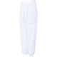 サンエス 男性用混入だいきらい横ゴム・裾口ジャージパンツ L ホワイト FX70976J-L-C11 1着 795-5375（直送品）