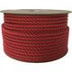 ユタカメイク ポリエチレンロープドラム巻 12mm×100m レッド PRE-61 1巻 794-7674（直送品）