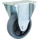 トラスコ中山 TRUSCO キャスター TYSシリーズ 固定 グレーゴム車125mm TYSK-125G 1個 819-5389（直送品）