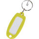 トラスコ中山 名札キーホルダー 黄 TNH-50-Y 1袋(50枚) 781-3368