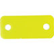 トラスコ中山 TRUSCO 靴用ネームプレート10枚入 黄 TSNP-Y 1袋(10枚) 818-3727（直送品）