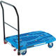 トラスコ中山 TRUSCO 樹脂台車 カルティオビッグフラット 回転 900X600 S付 青 MPK-906F2-B-S 1台（直送品）