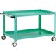 トラスコ中山 TRUSCO ツールワゴン バーディワゴン 900X600XH600 2段 ヤンググリーン BDW-692D-YG 1台（直送品）