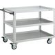 トラスコ中山 TRUSCO ツールワゴン イーグルワゴン 900×600×H740 ウレタン4輪自在 ホワイト EGW-793UJ-W 1台（直送品）
