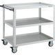 トラスコ中山 TRUSCO ツールワゴン イーグルワゴン 900X600XH880 ウレタン車輪 ホワイト EGW-993U-W 1台（直送品）