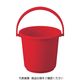 トラスコ中山 TRUSCO PPカラーバケツ 15L 赤 TPPB-15-R 1個 780-4997