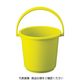 トラスコ中山 TRUSCO PPカラーバケツ 15L 黄 TPPB-15-Y 1個 780-5021
