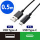 エレコム スマホ用USB2.0ケーブル(A-C)/準拠品/0.5m/黒 MPA-AC05BK 1個