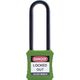 IFAM イファム ロックアウト用南京錠 ナイロン製シャックル(ツル長) 緑 044846 1個 386-0970（直送品）