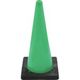 安全興業 ANZEN 安全コーン AZコーン3.0 緑 反射無し 3.0SG 1本 436-7122（直送品）