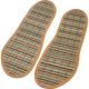 大島屋 い草インソール ガルーダ 男性LL ブラウン 17508 1組(2枚) 392-4201（直送品）
