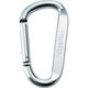 トラスコ中山 TRUSCO まとめ買い カラビナ 線径8mmX80mm D型 シルバー10個 TKN880SV10P 1組(10個)（直送品）