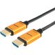 ホーリック HORIC 光ファイバー HDMIケーブル 30m メッシュケーブル ゴールド HH300ー542GM 1個 379-0855（直送品）