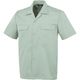コーコス信岡 コーコス 開襟半袖シャツAー6657 9 グリーン 4L A-6657-9-4L 1枚 135-4071（直送品）