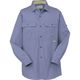コーコス信岡 コーコス 長袖シャツPー388 17パープル4L P-388-17-4L 1枚 854-4815（直送品）