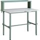 トラスコ中山 TRUSCO AEM型高さ調節作業台 1200X750 上棚付 AEM-1200YURB 1台 289-1212（直送品）