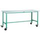 トラスコ中山 TRUSCO RAE型作業台 1200X750 φ100キャスター付 RAE-1200C100 DG 1台 454-5354（直送品）