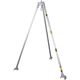 江崎機械工業 江崎 アルミ合金製三脚K型 定格荷重1000kg K15-1000 1台 315-0342（直送品）