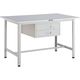 トラスコ中山 TRUSCO RAE型作業台 1200X750XH740 2段引出付 W色 RAE-1200F2 W 1台 467-1791（直送品）