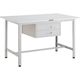 トラスコ中山 TRUSCO AE型作業台 1200X750XH740 2段引出付 W色 AE-1200F2 W 1台 466-6852（直送品）