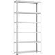 トラスコ中山 TRUSCO CB型セミボルトレス軽中量棚 1200X450XH2400 6段 WG色 CB-8446-WG 1セット(1台)（直送品）