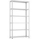 トラスコ中山 TRUSCO CB型セミボルトレス軽中量棚 1200X300XH2400 6段 WG色 CB-8436-WG 1セット(1台)（直送品）