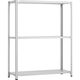 トラスコ中山 TRUSCO CB型セミボルトレス軽中量棚 1200X600XH1500 3段 WG色 CB-5463-WG 1セット(1台)（直送品）