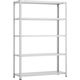 トラスコ中山 TRUSCO CB型セミボルトレス軽中量棚 1200X300XH1800 5段 WG色 CB-6435-WG 1セット(1台)（直送品）