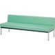ミズノ 蓄光ロビーベンチ背付 W1800 グリーン MC-1518CP-GR 1台 379-6925（直送品）