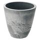 リッチェル ボタニープレーンポット 15型 ダークグレー 鉢 1.4L