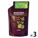 WASH BON（ウォシュボン） プライムフォーム ハンドソープフレッシュシトラス 詰替 500mL 1セット（3個） サラヤ