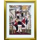 美工社 Femme au Jardin1938　絵画　ポスター ZFA-62353 １個（直送品）