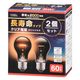 オーム電機 長寿命クリア電球60W2P 06-4755 1個