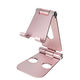 MOTTERU 高さ調整 角度調整対応 スマートフォン タブレット対応 アルミスタンド ピンク MOT-SPSTD02-PK 1個