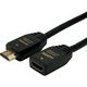 ホーリック HDMI延長ケーブル 1m ブラック HDFM10ー040BK 1個 408-4924（直送品）
