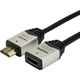 ホーリック HDMI延長ケーブル 0.5m シルバー HDFM05ー034SV 1個 408-4927（直送品）