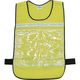日本緑十字社 緑十字 差し込み式メッシュベスト 黄 MPZー200Y フリーサイズ 腹囲調節可 両面表示 237242 1着（直送品）
