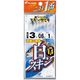ハヤブサ HB HS711-5-1 一番 白スキン 6本針　1パック（直送品）
