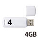USBメモリ 4GB USB2.0 シンプル キャップ式 ホワイト セキュリティ機能対応 MF-ABPU204GWH エレコム 5個  オリジナル